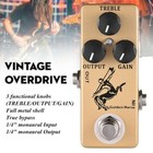 Mosky Golden Horse Guitar Effect Pedal Overdrive Boost Effect Bypass Metal Usa