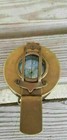 British Military Prismatic Pocket Solid Brass Compass Antique Marine Gift