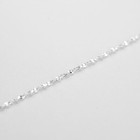 925 Silver Whirling Chain Necklace W  Ring Lock Women Fashion Jewelry 16-24 