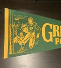 1950 s Green Bay Packers Pennant Nfl Football 28 5  Full Size Vintage Rare