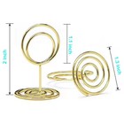 26 Pieces Gold Table Number Holders - Place Card Holders   Table Number Stands