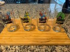 Set Of 4-vintage Marvel Comics Amazing Spider-man Drinking Glass Tumbler