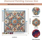 Auremi 5d Mandala Diamond Painting Kits  Flower Art 30 30  