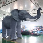 Inflatable Animals 5m17ft Tall Inflatable Elephant Cartoon For Event Advertising