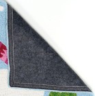Jellybean Stripe Strap Sandals Accent Rug 20x30 Machine Washable Indoor Outdoor