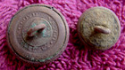 Original Excavated Civil War Federal Eagle Coat   Cuff Buttons  port Hudson 