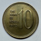 1972 South Korea 10 Won - Coin  d-068