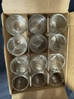 Set Of 12 Glass Candle Votives Wedding New For Table Settings