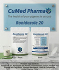 Ronidazole 20 100gr - Canker - Ronidazole 20  By Cumed Pharma