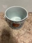 Japanese Imari Porcelain Cache Pot With Floral Motif   Lug Handles 