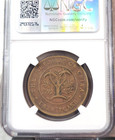 1919 China 20 Cash Hunan Crossed Flags Rosette Ngc Xf 45 Bn Great Looking Coin