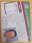 1991 Pro Set Pga Dicky Thompson Authentic Auto Signed Card  14 Htf Rare Tough