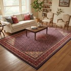 10 X 13 3 Pre-owned Perrsian Mahaal Rug Bijaar Pattern  f-3023