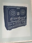 Vintage Pioneer Reel To Reel Set Of 2 Screenprints Hifi Hi Fi Audiophile Art