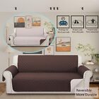 Quilted Sofa Cover Water Resistant Nonslip Couch Slipcover Furniture Protector
