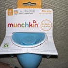 Munchkin Miracle 360 Trainer Cup 7oz Blue Spoutless Toddler Drinking Cup New