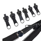 6pcs Universal Instant Fix Zipper Repair Kit Replacement Zip Slider Teeth Rescue