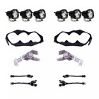 Baja Designs   S1 Triple Led Headlight Pods Kit For 2024  Can-am Maverick R