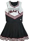 Cheerleader Uniform Outfit Adult Size 34 Top 28 Pleated Skirt Halloween Costume