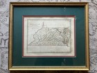 Antique 1835 Map Of Virginia  Maryland  Delaware From Bradford s Atlas Framed