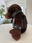 Dan Dee Wild Thing Gorilla Monkey Brown Plush Stuffed Animal Harley Leather Vest