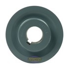3 5  Cast Iron Pulley For 1  Shaft 2 Groove V Style A Belt 4 L Single Piece