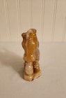 Vintage Imperial Carmel Slag Glass Horse Pony Stallion Figurine Paperweight 