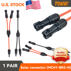 Solar Panel Y Branch Cable Connector 10awg Pv Wire Adapter For Solar System Us
