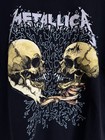 Vntg 1994 Metallica Sad But True T-shirt Black Cotton Sz L Large Pushead