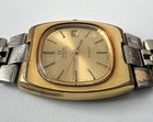 Omega Geneve Cal 1012 Automatic Watch Vintage Mens Gold Dial 23 Jewels 166 0191