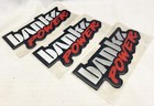 Vintage Gary Banks Power Thick Rubberized Truck Emblem Nos Decal Trucks Sticker
