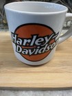 Vintage Harley-davidson Motorcycle Logo Coffee Mug Cup White   Official Hd