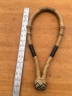 Rawhide Plaited Western Horse Bosal   5 8  Cheeks   9 Oz