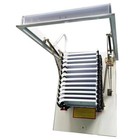 Attic Ladder Attic Pull Down Ceiling Ladder Access Stairs Carbon Steel Folding