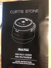 Curtis Stone Dura Pan Mini Multi Slow Cooker Electric Turquiose Blue New In Box