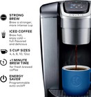 Keurig K-elite Single-serve Coffee Maker - Brushed Silver