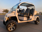 Custom Lifted 2010 Gem Car 4 Seat Limo Nev Golf Cart 72v  Street Legal  All New 