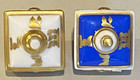 2-limoges Peint Main Hinged Trinket Box-dreidels-decor Regis-signed-lovely