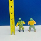 Combat Commandos Panosh Place 1987 Military Toy Soldiers Vtg Lot Camouflage Guns