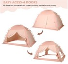 Privacy Dream Tent For Cozy Indoor Sleeping  Light-reducing and Breathable  With