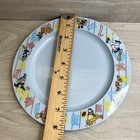 Vintage Disney Kids Plate 8  Sports Themed Friends By Betras Kids Usa Used