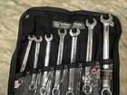 Wright Tool 907 Combination Wrench 2 0  7 Piece Set  Full Polish 3 8  - 3 4 