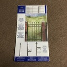 Plaid Wrought Iron Gate Stencil Decor 3-18  Stencils 26864