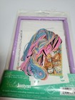 Special Moments Baby Footprints Counted Cross Stitch Kit 5 x7  -pink Or Blue