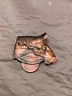 Vintage Clifty Falls State Park Indiana Copper Horse Pin Back Pin