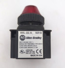 Allen Bradley 800l-22l10r 120 Vac  Red Led Indicator Used