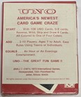 Uno Card Game Factory Sealed Unopened International Games Inc Rare Vintage 1979