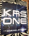 Rap Promo Poster Flat 24 X 24 - Krs-one - The Sneak Attack rap Is Something U Do