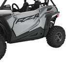 Polaris Low Profile Rock Sliders  2-seat  Matte Black  For Rzr - 2879498-458