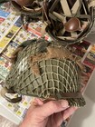 Wwii Us M-1 Front Seam Convert   506th  Para Helmet   Westinghouse Liner 